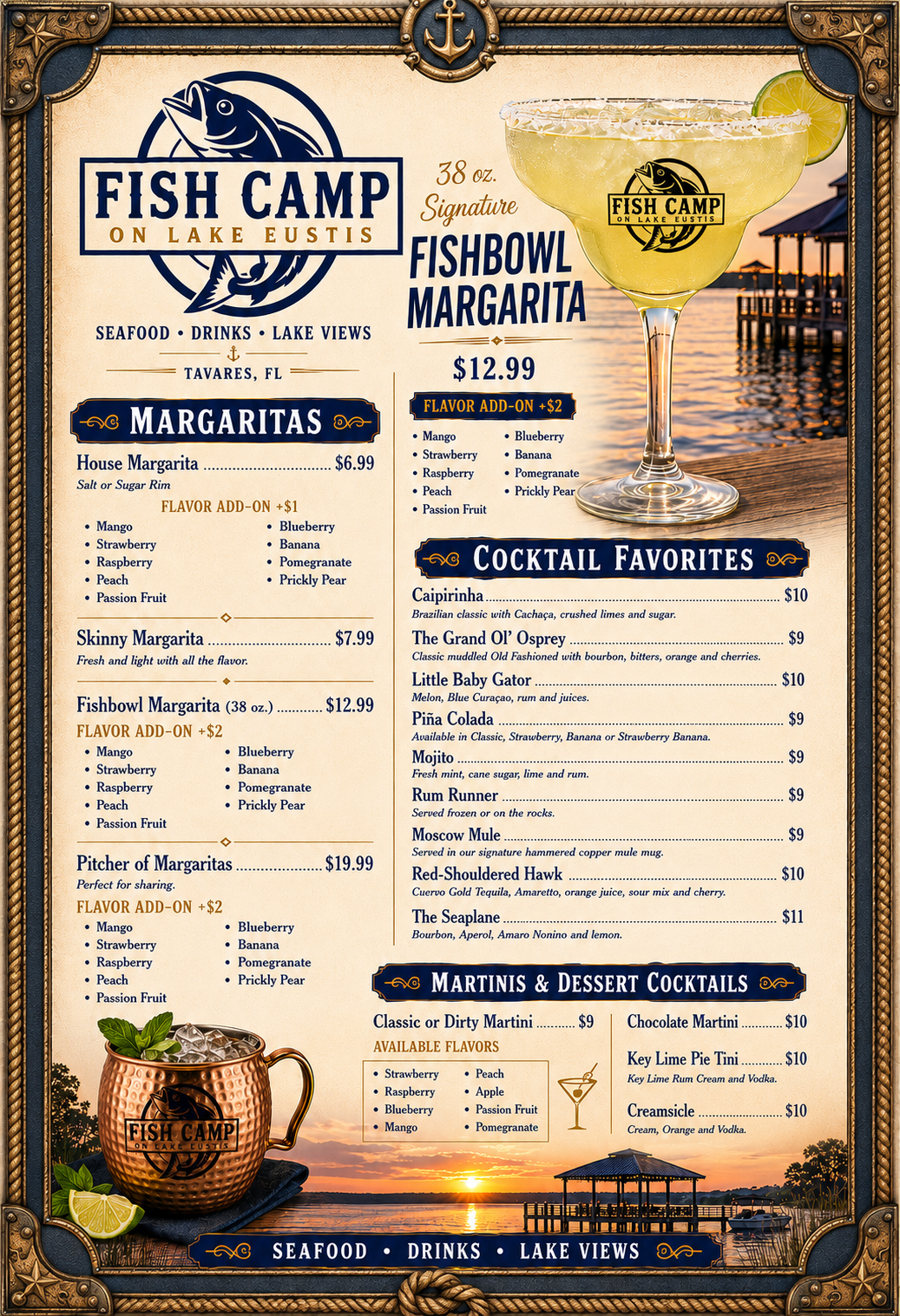 new bar menu page 1